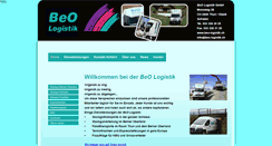 Desktop Screenshot of beo-logistik.ch